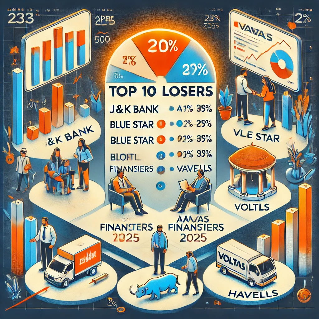 Sectoral Performance of Share Market Today - Top Losers