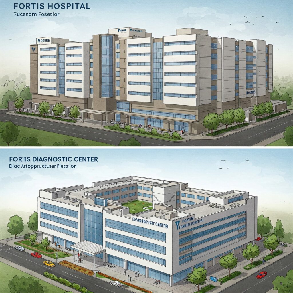 Fortis Hospital and Fortis Diagnostic Centre