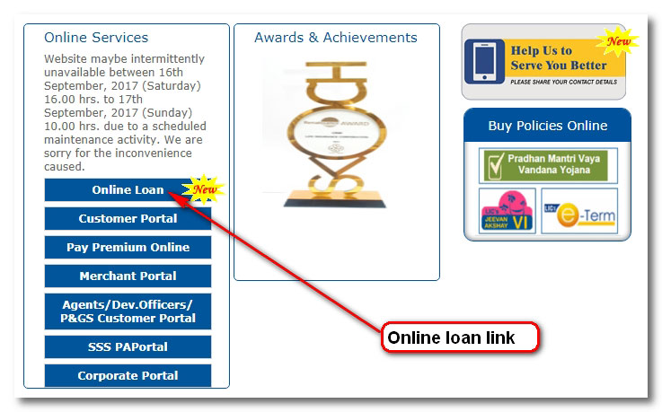 LIC Housing Finance E Loans
