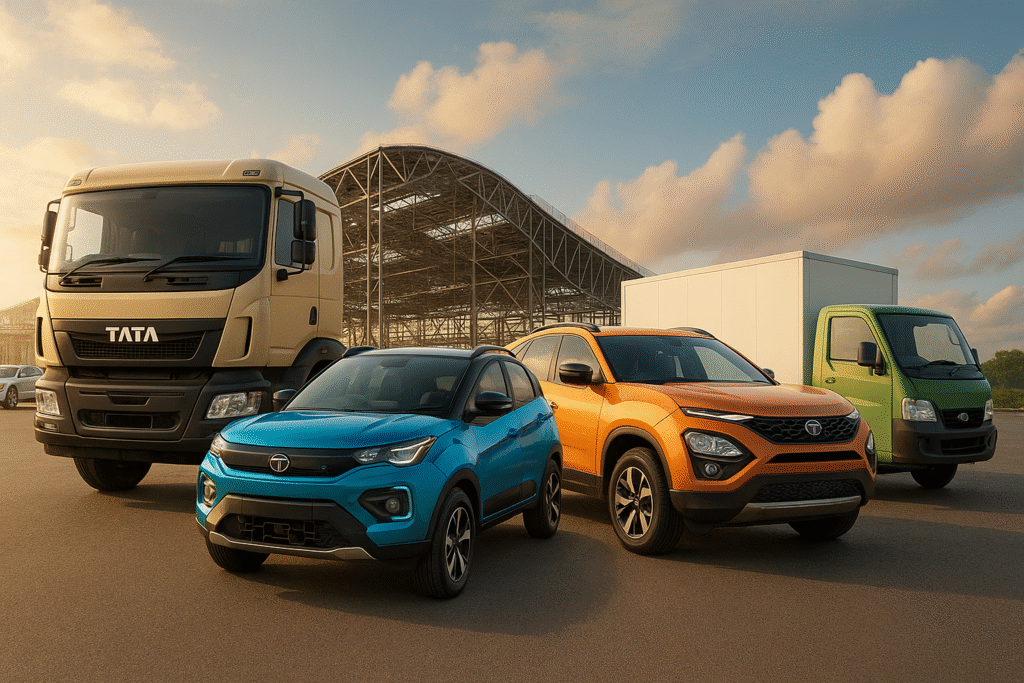 Tata Motors and its Vehicles - Truck and cars