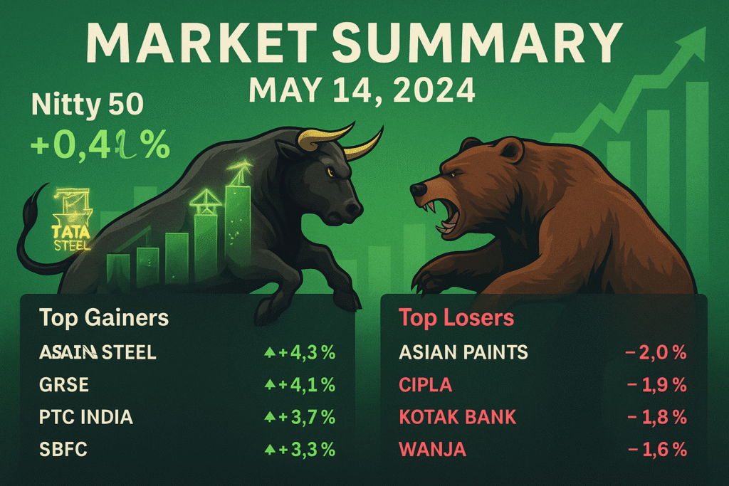 Market Summary May 14