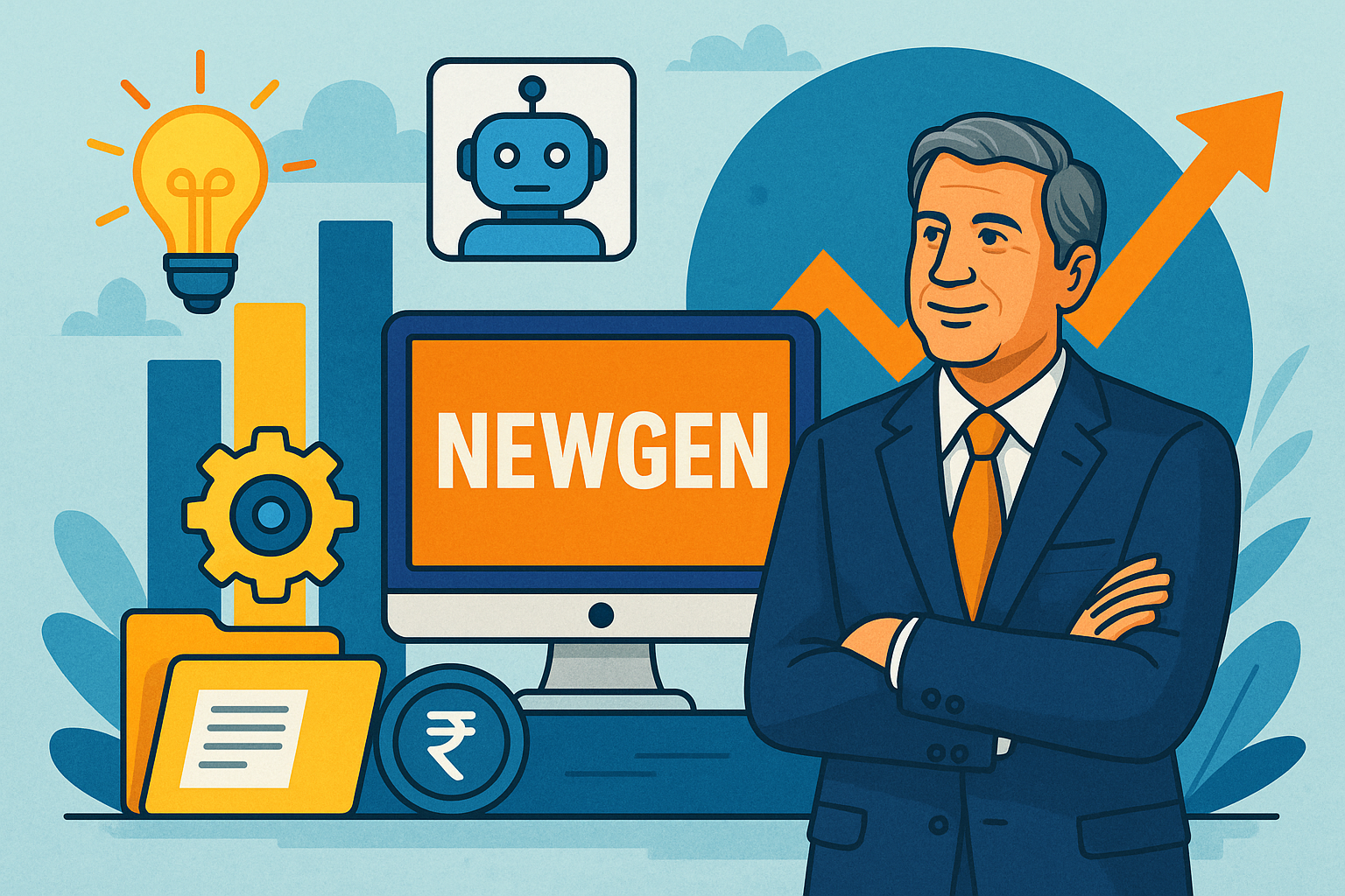 Newgen Software rise today