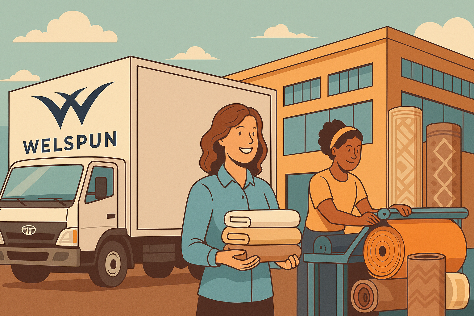 Welspun living Share
