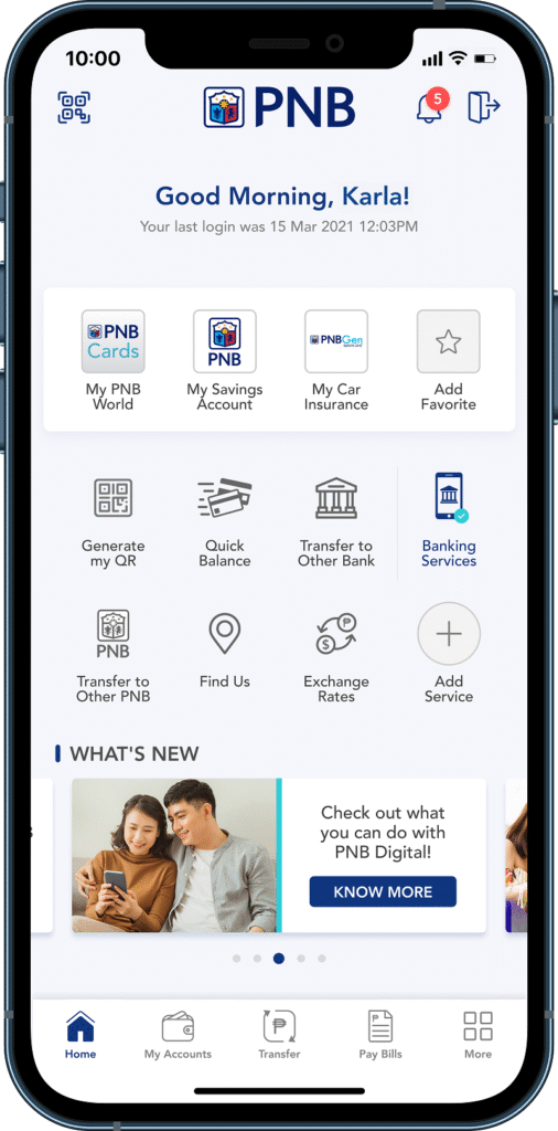 PNB digital Banking